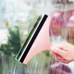 Discount Silikonskrapa för dusch, duschskrapa, duschskrapa, duschdragskrapa, för fönster, glas, duschdörr, bilvindruta, kraftig fönsterrengörare,