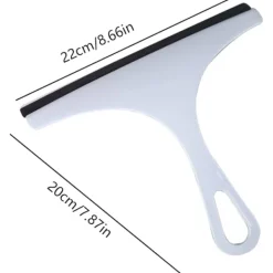 Discount Silikonskrapa för dusch, duschskrapa, duschskrapa, duschdragskrapa, för fönster, glas, duschdörr, bilvindruta, kraftig fönsterrengörare,