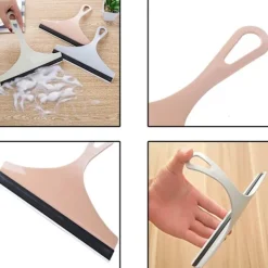 Discount Silikonskrapa för dusch, duschskrapa, duschskrapa, duschdragskrapa, för fönster, glas, duschdörr, bilvindruta, kraftig fönsterrengörare,