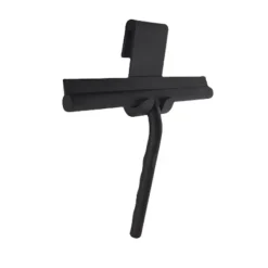 Best Silikonskrapa för dusch med kärna av rostfritt stål (svart)