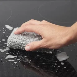 Online Silverglans Kudde 4-pack Diskborste Svamp Scourge Lurex Svamp Perfekt för beläggning av kastruller, stekpannor, keramiska spisar