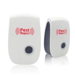 New Skadedjursbekämpning / Bekämpa Småkryp & Insekter - (Ultraljud) 2-Pack White