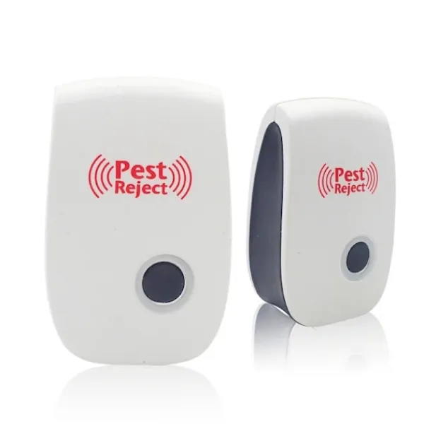 New Skadedjursbekämpning / Bekämpa Småkryp & Insekter - (Ultraljud) 2-Pack White