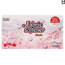 Sale Sköljmedelslakan för torktumlare Minska statisk absorption Last Pink 1 box