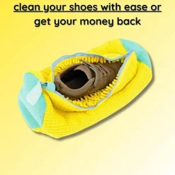 Online Skotvättpåse, Tvättsäck för skor i tvättmaskin, Skotvättpåse, Skorengöringsväska för tvätt 1 st
