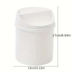 Skrivbord Liten soptunna Sovrum Ny Tjej Hjärta Hem Söt Lock Net Röd Mini Förvaringslåda Beige färg