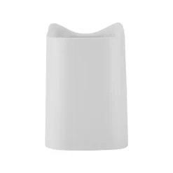 Clearance Skrivbords papperskorg Hemmakontor Sovsal Ny Söt Mini Papperskorg Skaklock Pappersförvaringsbehållare Vit