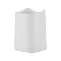 Clearance Skrivbords papperskorg Hemmakontor Sovsal Ny Söt Mini Papperskorg Skaklock Pappersförvaringsbehållare Vit