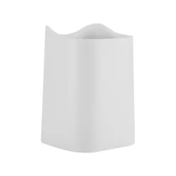 Clearance Skrivbords papperskorg Hemmakontor Sovsal Ny Söt Mini Papperskorg Skaklock Pappersförvaringsbehållare Vit