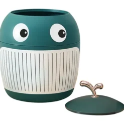 Clearance Skrivbords papperskorg Liten Mini Avfallskorg Mini Soptunna Tecknad Papperskorg Bil Mini Papperskorg Bil Soptunna