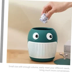 Clearance Skrivbords papperskorg Liten Mini Avfallskorg Mini Soptunna Tecknad Papperskorg Bil Mini Papperskorg Bil Soptunna