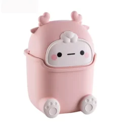 Skrivbords papperskorg Rosa