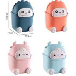 Clearance Skrivbords papperskorg Rosa