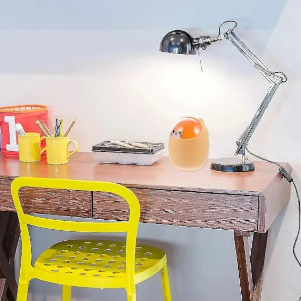 New Skrivbords papperskorg Söt Liten Mini Bord Matbord Skrivbord Hem Vardagsrum Soffbord Kreativ Med Lock (1 st)