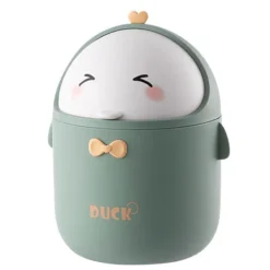 Skrivbordskorg, Mini-korg, Liten korg, Kökskorg Sovrumskorg Skrivbords papperskorg Liten Skrivbords papperskorg Badrum papperskorg Kök Tecknad stil (grön) | Fyndiq