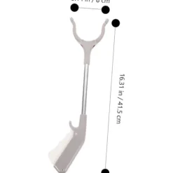 Clearance Skräpplockare 2-pack Ergonomisk Lättviktig Avfallssamlare Hopfällbar Gripare för Seniorer och Trånga Utrymmen
