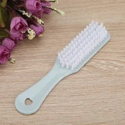 Clearance Skrubbborste för hushållet med bekvämt grepp, tvättborste för skor, kläder, sneakers, portabel, mjuk rengöring[CO]