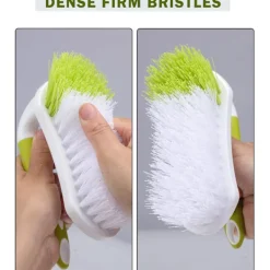 Online Skrubbborste, kraftiga skrubbborstar med bekvämt grepp för dusch, badrum, diskho, kök, golvrengöring, 3 st