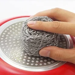 Online Skrubbsvamp i rostfritt stål, disksvamp - Set om 10, ZQKLA