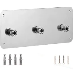 Outlet Skumkanonfäste Rostfritt Stål Högtryckstvätt Munstycksspetshållare för 1/4 Tums Gränssnitt Högtryckstvätt Väggfäste