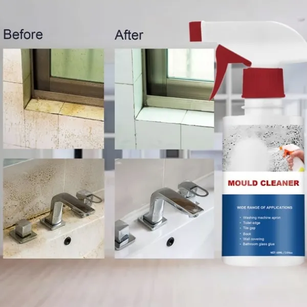 New Skumspray för mögel - Multifunktionell mögelborttagning Spray för hemkök 2st
