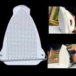 Hot Skydd för strykskosula skyddar ditt strykjärn länge, vit, en storlek