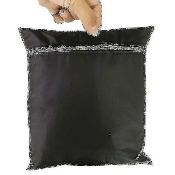 Best FJORD Skydd för uteplatsvärmare, pyramidvärmarskydd, damm-/vindsäkert skydd för uteplatsvärmare, Superma, svart