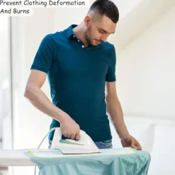 Hot Skyddande strykjärnsskyddsnätduk Skyddande strykjärnsskydd Pressdukdyna för enkelt strykskydd (10 st)