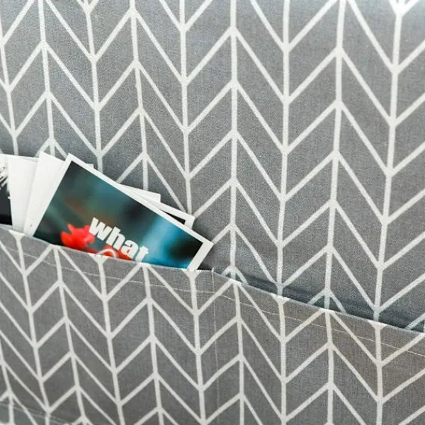 Hot Skyddande tvättmaskin kylskåp Universal frontmatad tvättmaskin torktumlare Vattentätt grått pilmönster 55 x 130cm