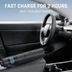 New Sladdlös bildammsugare, 4-i-1 mini portabel dammsugare, hög effekt 19000Pa, svart sladdlös handdammsugare