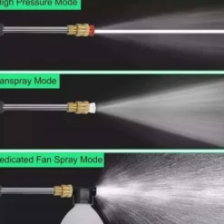 Clearance Sladdlös högtryckstvätt 30 bar tryckvattenspruta 48V litiumbatteri varar 60 minuter fulladdad bärbar högtryckstvätt 48VH