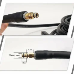 Discount Slang för Karcher K2 K3 K4 K5 K6 K7 högtryckstvätt - 10m - Snabbkopplingsslang med mässingsspetsar