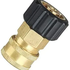 Best unbranded Slanganslutning M22 Hane Slangkoppling Till 6,35 Mm För Högtryckstvätt - Snabbkoppling i Mässing