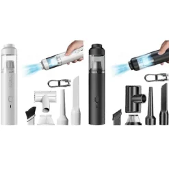 Sale Slim V8 Mate Sladdlös Bil Dammsugare Hög Effekt 12000Pa/30AW, Handhållen Dammsugare Sladdlös Portabel Dammsugare för Bil-Perfekt black