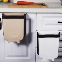 Best *Sällsynt pärlvikbar kökssopkorg - 9L kökssopkorg med skåpsdörr, vit, stor*