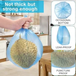 Online Små sopsäckar 100 stycken 5l soppåsar Färgglada sopsäckar för badrum, kontor, pedalhinkar Passar små papperskorgar, (45x50 cm)