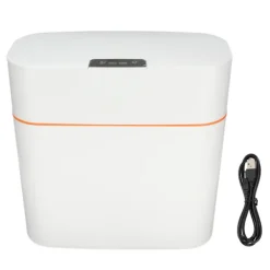 Hot Smart Papperskorg IPX5 Vattentät 3 Lägen Automatiskt Rörelsesensor Soptunna för Hem Kök Skönhetssalong Badrum