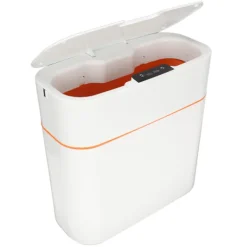 Hot Smart Papperskorg IPX5 Vattentät 3 Lägen Automatiskt Rörelsesensor Soptunna för Hem Kök Skönhetssalong Badrum