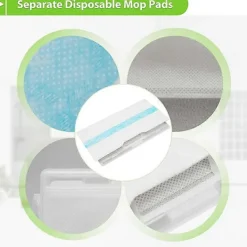 Clearance Smidig rengöringsmaskin Effektiv liten golvsopmaskin Rengöringsverktyg ABS-textur Lämplig för arbetande individer Vit