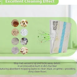 Clearance Smidig rengöringsmaskin Effektiv liten golvsopmaskin Rengöringsverktyg ABS-textur Lämplig för arbetande individer Vit