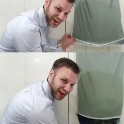 Hot Smutsig tvättkorg Tvättpåse Stor kapacitet Hängande förvaring B