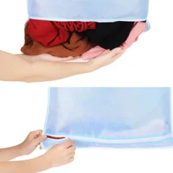 Hot Smutsig tvättkorg Tvättpåse Stor kapacitet Hängande förvaring B