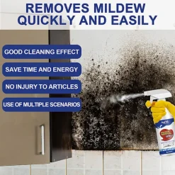 Clearance Snabbverkande Skummande Fläckborttagningsspray Mögelrengörare För Kök Badrum