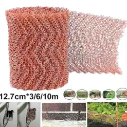 New Snigelavvisande kopparnät kopparnät kopparull för skadedjursbekämpning