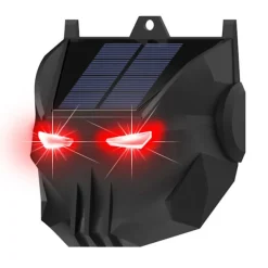 Outlet INF Solcellsdriven Blinkande Djuravskräckare (2-Pack) - Håll Skadedjur Borta med Solenergi