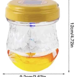 Hot Soldriven fälla för utomhusbruk mot getingar, bålgetingar, fruktflugor och bin