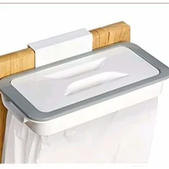 Sopbehållare med fästklämma för låda/dörr/möbel, perfekt för husbil, resor, hem, kök, återvinning