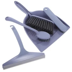 Hot Sopborste Tillbehör Set Skrivbordsrengöringsverktyg Kontorsrengöringsborste Och Skyffel Lavendel 1Set Mångsidig Rengöring