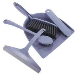 Hot Sopborste Tillbehör Set Skrivbordsrengöringsverktyg Kontorsrengöringsborste Och Skyffel Lavendel 1Set Mångsidig Rengöring