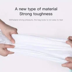 Discount Sopkassar med dragsko, små sopkassar, biologiskt nedbrytbara sopkassar, luktfria sopsäckar för sovrum, kök, kontor